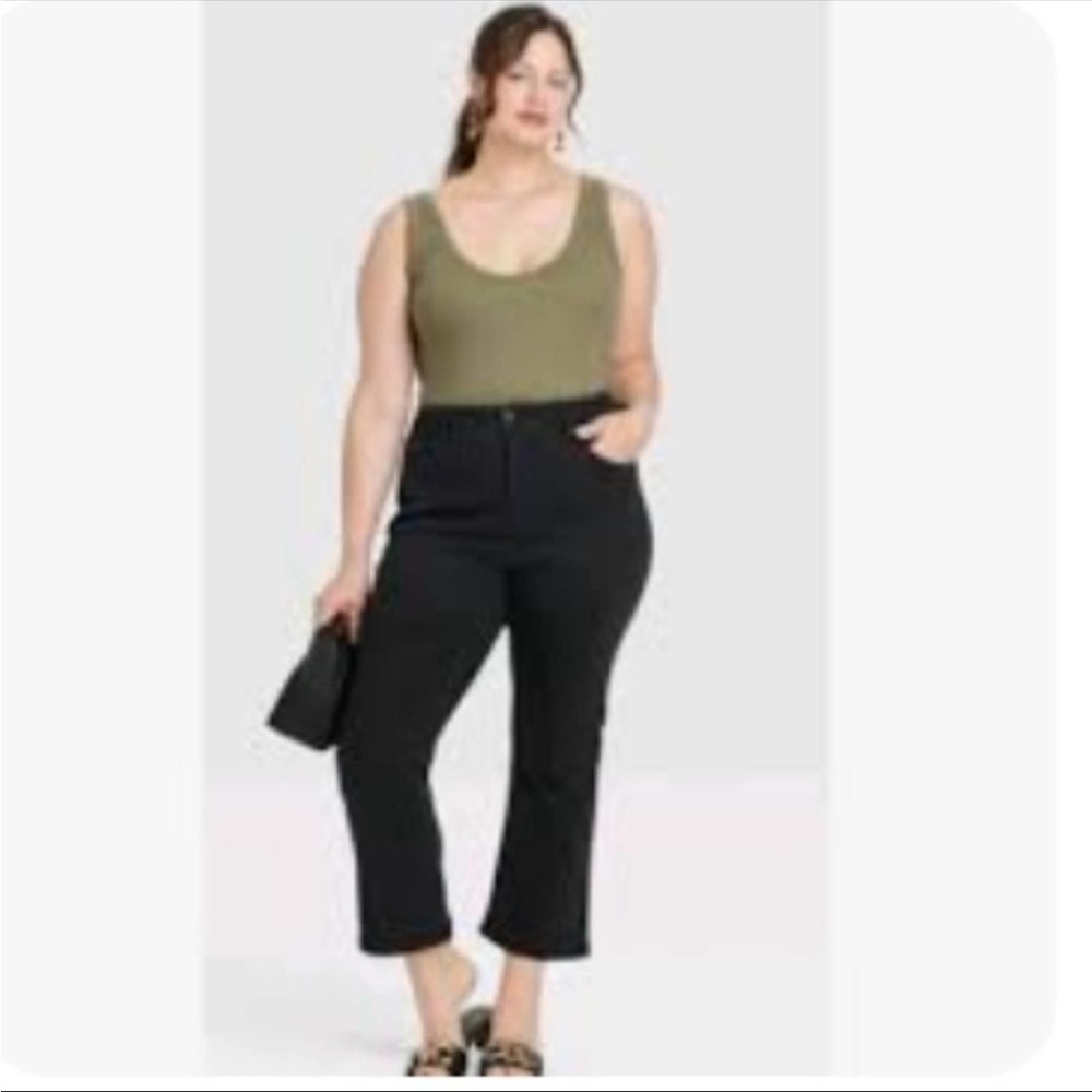 Ava & Viv High Rise Ankle Jeans